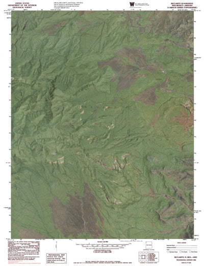 NM-AZ-BECLABITO: GeoChange 1976-2010 Preview 1