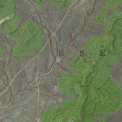 AZ-LITTLE BLACK SPOT MOUNTAIN: GeoChange 1966-2012 Preview 2