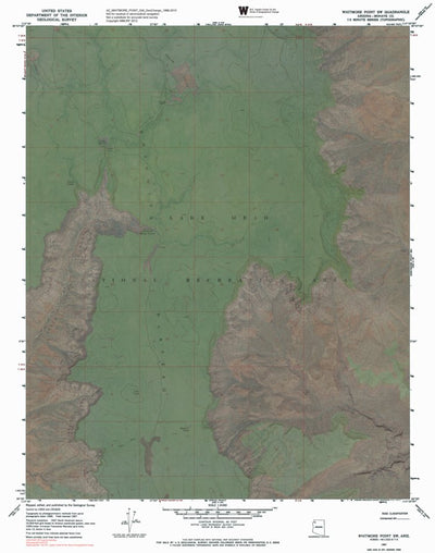 AZ-WHITMORE POINT SW: GeoChange 1966-2010 Preview 1