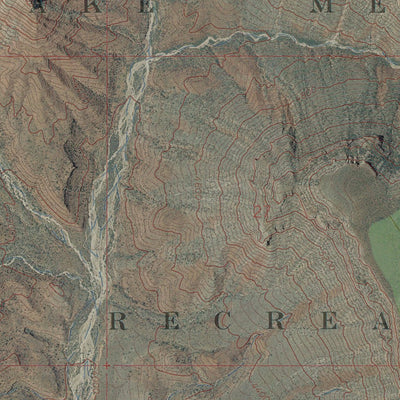 AZ-MOUNT DELLENBAUGH: GeoChange 1970-2010 Preview 2