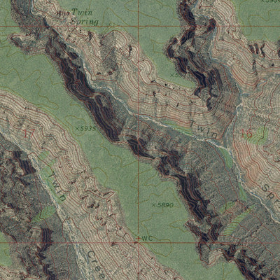 AZ-MOUNT DELLENBAUGH: GeoChange 1970-2010 Preview 3