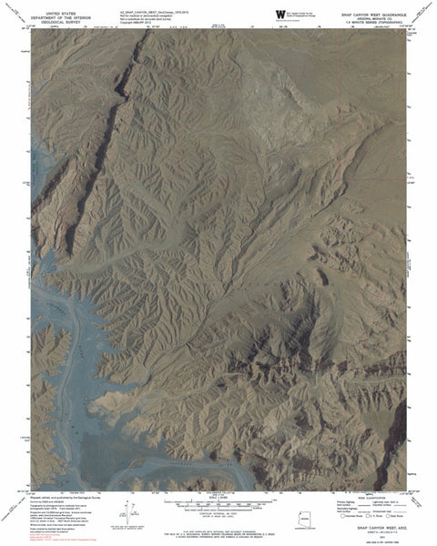 AZ-SNAP CANYON WEST: GeoChange 1970-2010 Preview 1