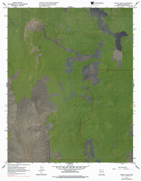 AZ-MOUNT LOGAN: GeoChange 1966-2010 Preview 1