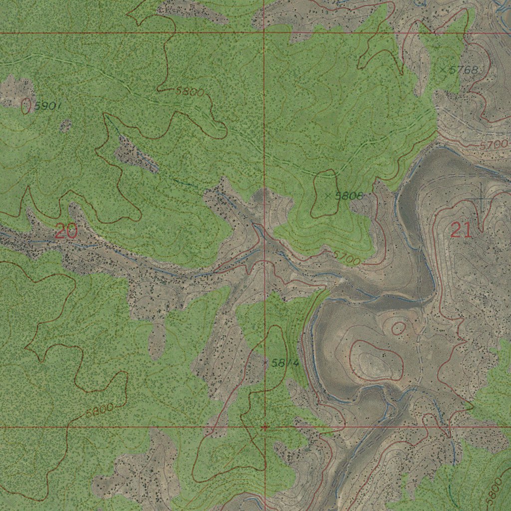 AZ-WILDCAT RANCH: GeoChange 1970-2010 Map by Western Michigan ...