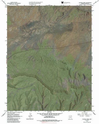 AZ-KAYENTA WEST: GeoChange 1967-2012 Preview 1