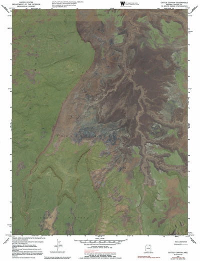 AZ-UT CATTLE CANYON: GeoChange 1968-2012 Preview 1