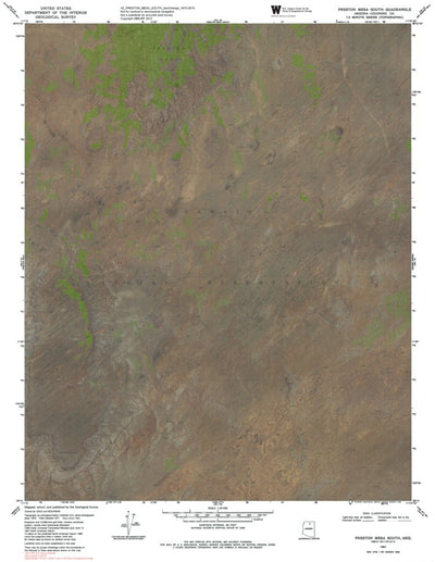 AZ-PRESTON MESA SOUTH: GeoChange 1975-2010 Preview 1