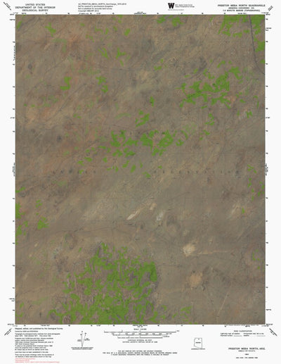 AZ-PRESTON MESA NORTH: GeoChange 1975-2010 Preview 1