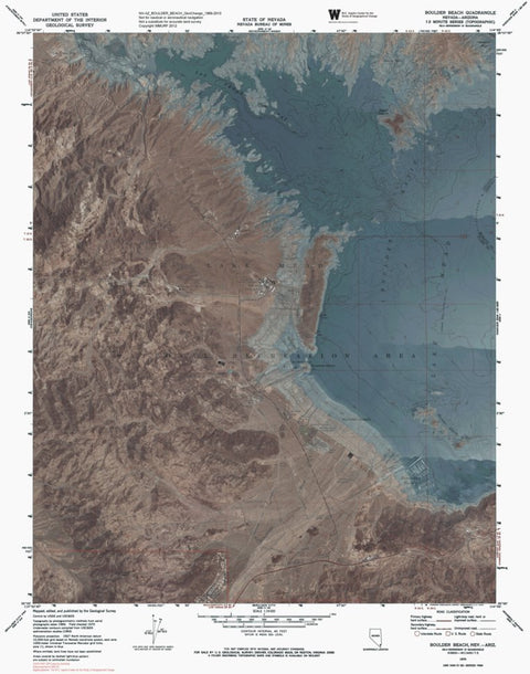 NV-AZ-BOULDER BEACH: GeoChange 1969-2010 Preview 1