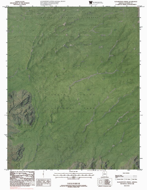 AZ-KANABOWNITS SPRING: GeoChange 1982-2010 Preview 1