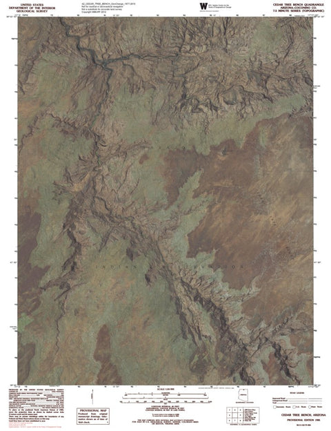 AZ-CEDAR TREE BENCH: GeoChange 1977-2010 Preview 1