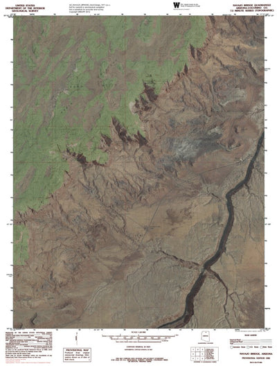AZ-NAVAJO BRIDGE: GeoChange 1977-2010 Preview 1