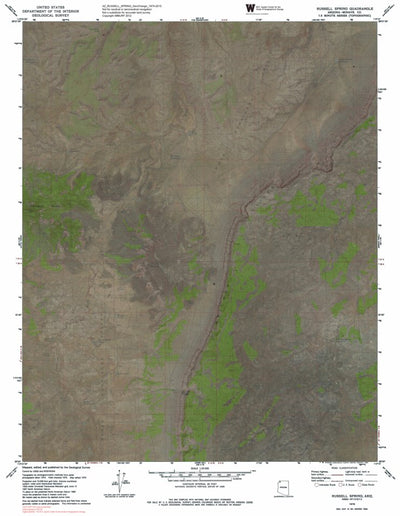 AZ-RUSSELL SPRING: GeoChange 1974-2010 Preview 1