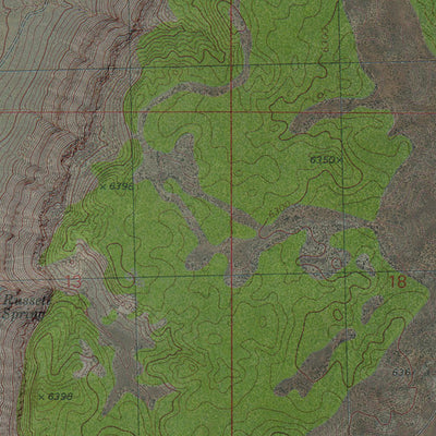 AZ-RUSSELL SPRING: GeoChange 1974-2010 Preview 3