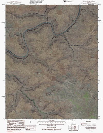 AZ-HAVASU FALLS: GeoChange 1982-2010 Preview 1