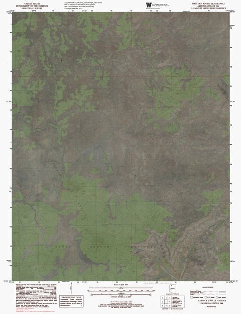 AZ-HANCOCK KNOLLS: GeoChange 1982-2010 Preview 1
