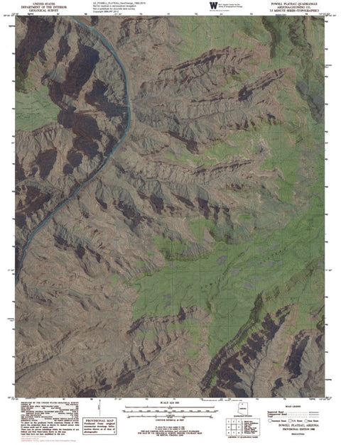 AZ-POWELL PLATEAU: GeoChange 1982-2010 Preview 1