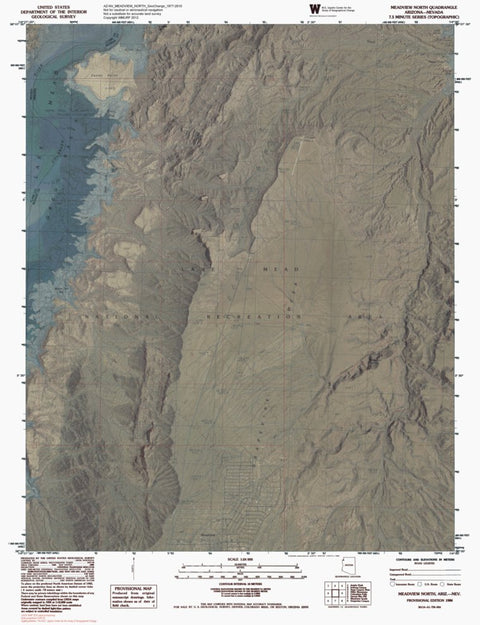 AZ-NV-MEADVIEW NORTH: GeoChange 1977-2010 Preview 1
