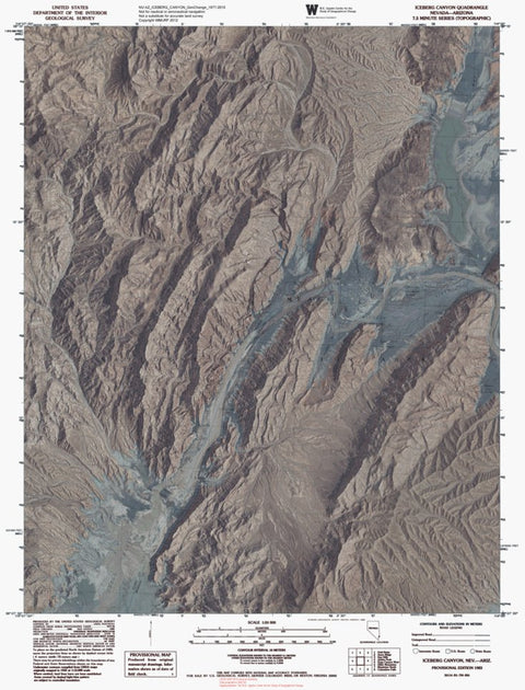 NV-AZ-ICEBERG CANYON: GeoChange 1977-2010 Preview 1