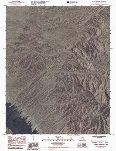 NV-AZ-GARRETT BUTTE: GeoChange 1973-2010 Preview 1
