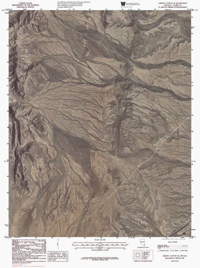 NV-ARROW CANYON SE: GeoChange 1980-2010 Preview 1