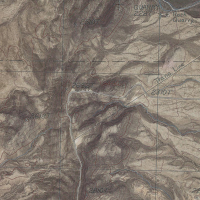 NV-ARROW CANYON SE: GeoChange 1980-2010 Preview 3