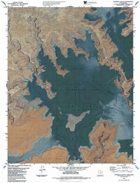 UT-AZ-GUNSIGHT BUTTE: GeoChange 1976-2011 Preview 1