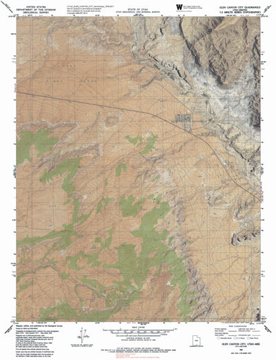 UT-AZ-GLEN CANYON CITY: GeoChange 1976-2011 Preview 1