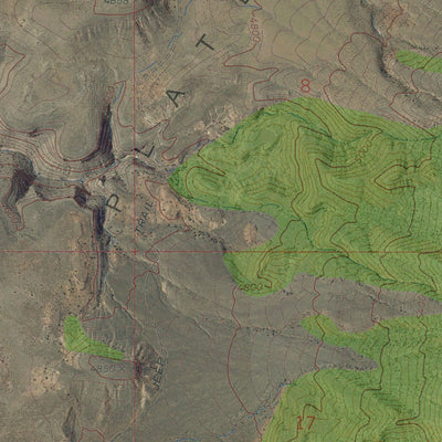 AZ-SNAP CANYON EAST: GeoChange 1970-2010 Preview 2