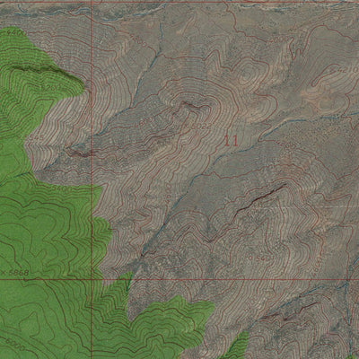 AZ-YELLOW JOHN MOUNTAIN: GeoChange 1966-2010 Preview 2