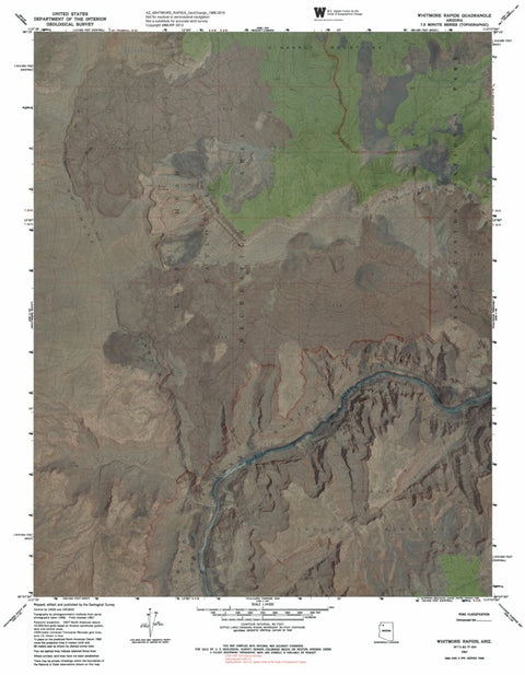AZ-WHITMORE RAPIDS: GeoChange 1966-2010 Preview 1