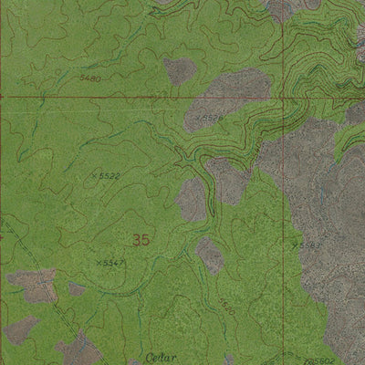 AZ-GRASSY MOUNTAIN: GeoChange 1970-2010 Preview 2