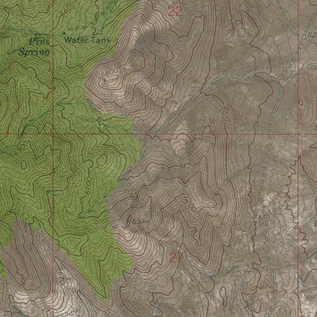 Half Way Summit UT-HALFWAY SUMMIT: GeoChange 1970-2011 Map by Western Michigan ...