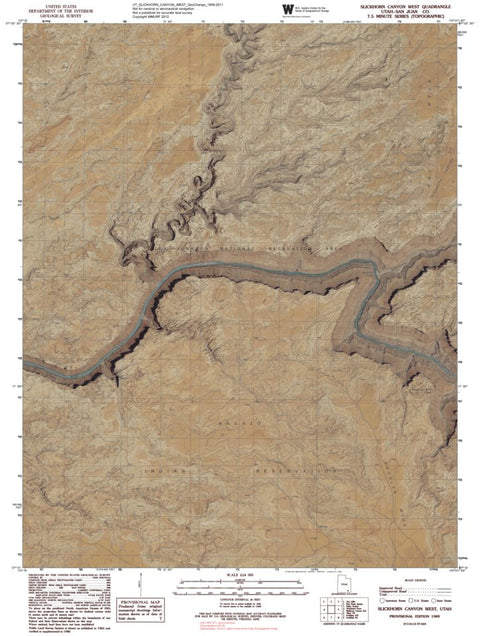 UT-SLICKHORN CANYON WEST: GeoChange 1959-2011 Preview 1