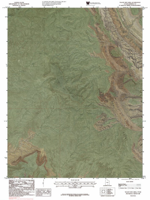 UT-WAGON BOX MESA: GeoChange 1981-2011 Preview 1