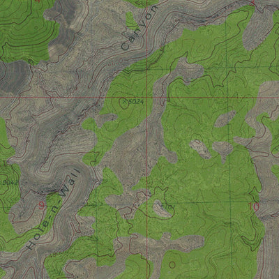 AZ-HOLE-N-WALL CANYON: GeoChange 1974-2010 Preview 3