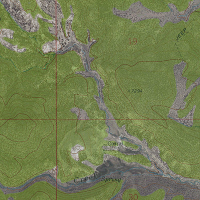 NV-TRAIL CANYON: GeoChange 1972-2010 Preview 3