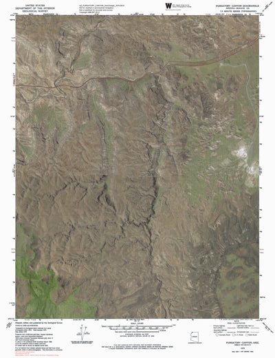 AZ-PURGATORY CANYON: GeoChange 1974-2010 Preview 1