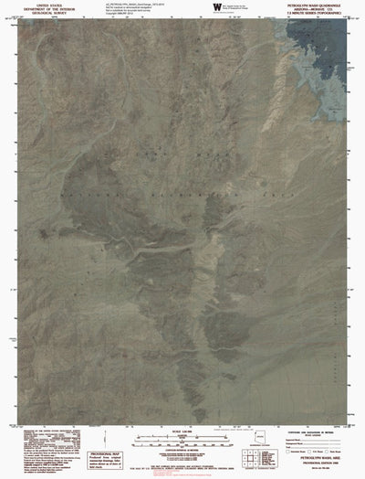 AZ-PETROGLYPH WASH: GeoChange 1973-2010 Preview 1