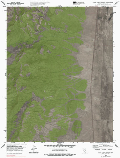 NV-MILK RANCH SPRING: GeoChange 1972-2010 Preview 1