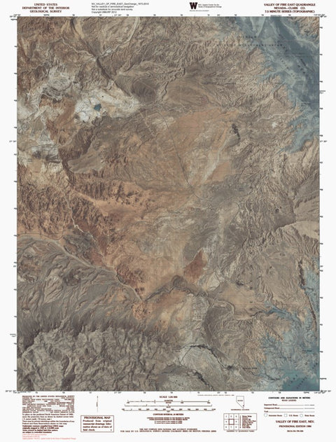 NV-VALLEY OF FIRE EAST: GeoChange 1973-2010 Preview 1