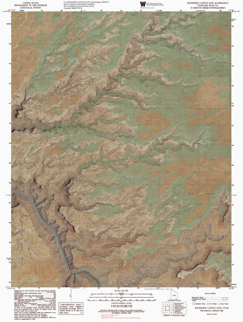 UT-SLICKHORN CANYON EAST: GeoChange 1959-2011 Preview 1