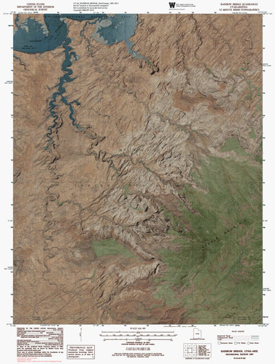 UT-AZ RAINBOW BRIDGE: GeoChange 1981-2011 Preview 1