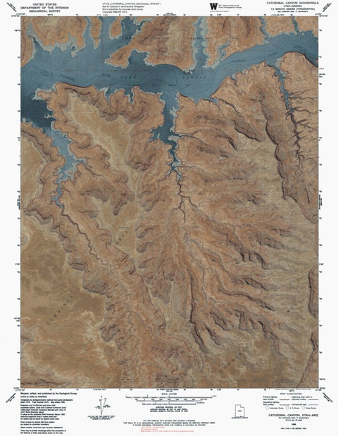 UT-AZ-CATHEDRAL CANYON: GeoChange 1976-2011 Preview 1