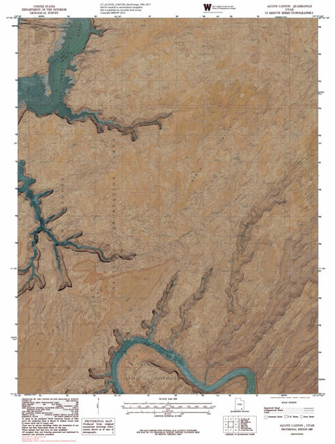 UT-ALCOVE CANYON: GeoChange 1981-2011 Preview 1