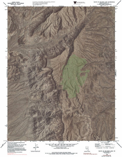 NV-SOUTH OF DELAMAR LAKE: GeoChange 1967-2010 Preview 1