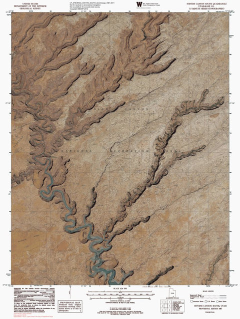 UT-STEVENS CANYON SOUTH: GeoChange 1981-2011 Preview 1