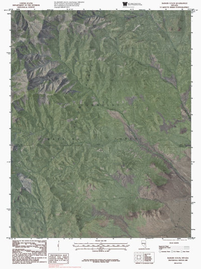 NV-BADGER GULCH: GeoChange 1980-2010 Preview 1