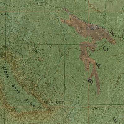 UT-MOSS BACK BUTTE: GeoChange 1981-2011 Preview 2