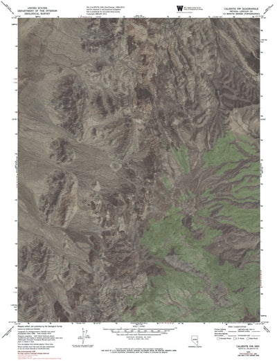 NV-CALIENTE NW: GeoChange 1969-2010 Preview 1